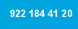 922 184 41 20